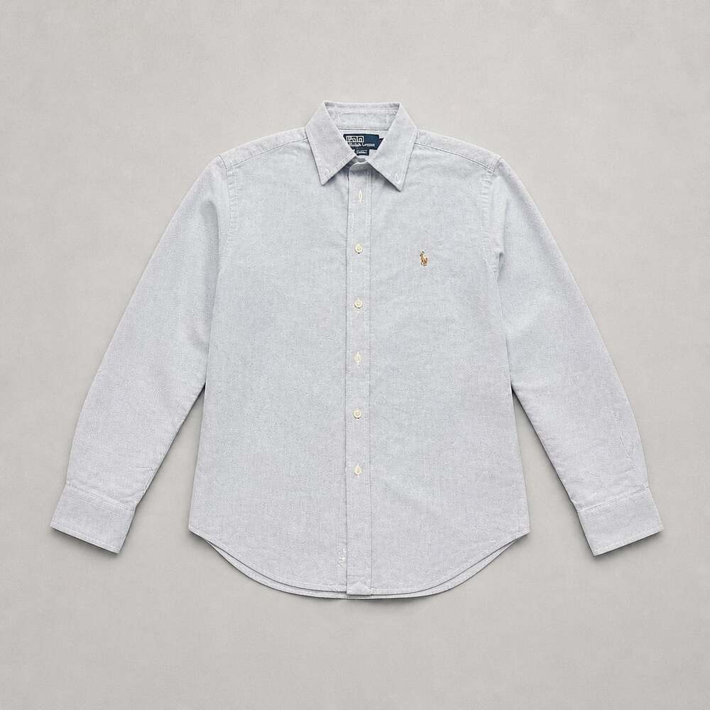 Polo Ralph Lauren boy’s Long Sleeve Oxford Shirt Light Blue